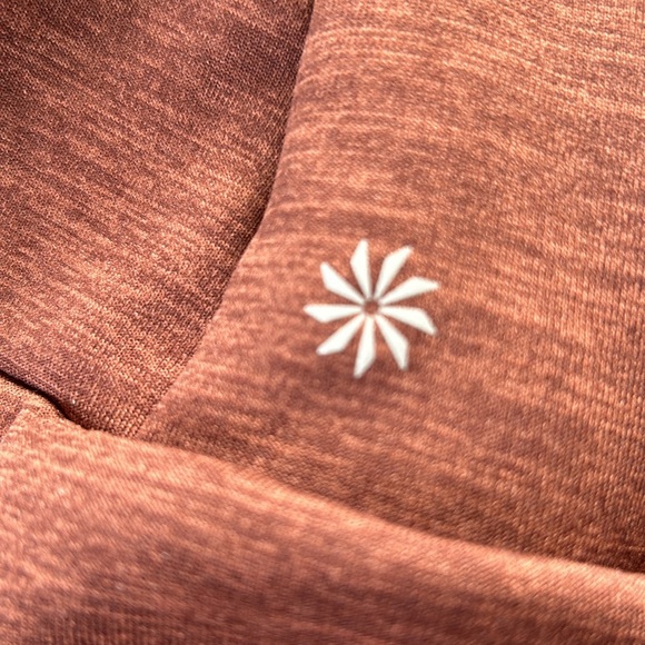 ATHLETA WOMEN’S ALTITUDE POLARTEC HALF ZIP SWEATSHIRT-Size M-Brown-HO2022 - Picture 7 of 9